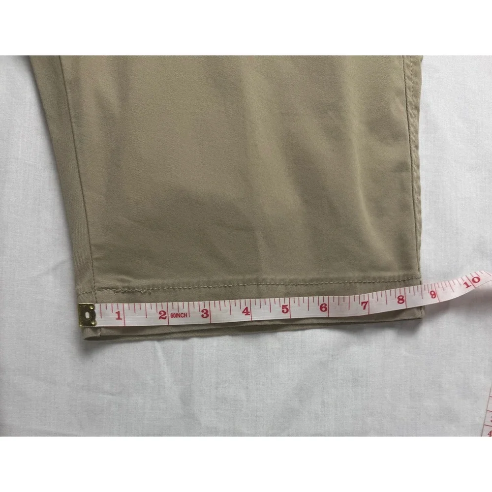 Levis XX Chino Shorts Mens 28 Khaki Tan‎ Stretch Twill